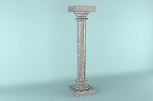 column Modelo 3D .c4d .max .obj .3ds .fbx .stl .blend 