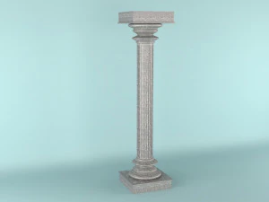 столбец 3D Модель