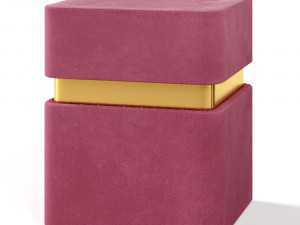 poufs vol1- velvet poufs Modelo 3D