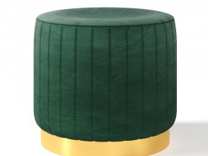 poufs vol1- velvet poufs Modelo 3D
