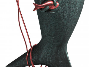 the statue of suffocation Modelo 3D