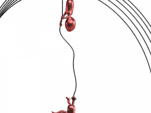 abstract sculpture circle time Modelo 3D