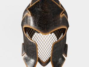 fantasy helmet - lowpoly 3D-Modell