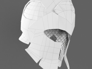 fantasy helmet - lowpoly 3D-Modell