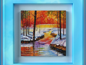 winter frams - 3 pieces Modèle 3D