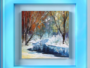 winter frams - 3 pieces Modèle 3D