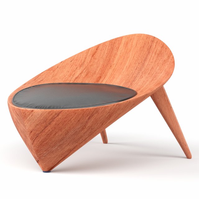 circular chair 2 Modelo 3D .c4d .max .obj .3ds .fbx .stl .blend 