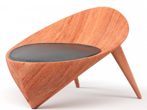 circular chair 2 3D 모델