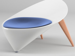 circular chair 1 3D Model
