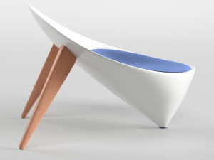 circular chair 1 3D Модель