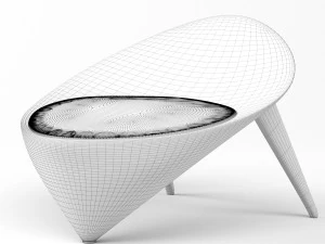circular chair 1 3D Model
