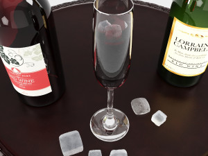 keter rattan cool bar Modèle 3D