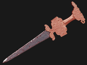 snake sword - lowpoly 3D Model