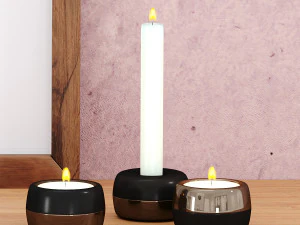 dekor seti-no6- by adriani e rossi cam vazo 3D Model