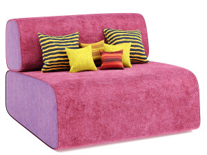 sofa oltreforma - elle collection 3D Model