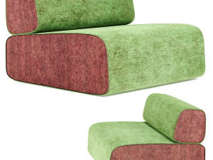 sofa oltreforma - elle collection 3D Model