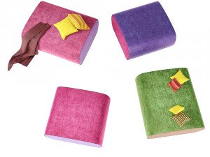 poufs oltreforma - elle collection 3D Модель
