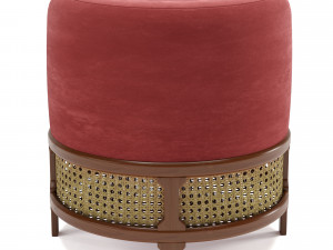 poufs vol5- pouf wood tailors club Modelo 3D