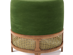 poufs vol5- pouf wood tailors club Modelo 3D