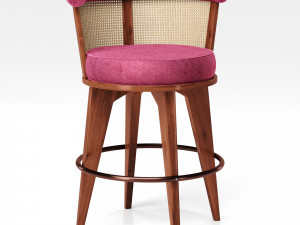 stool by wood tailors club Modelo 3D
