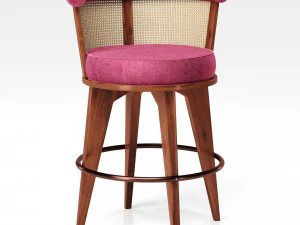 stool by wood tailors club 3D Model