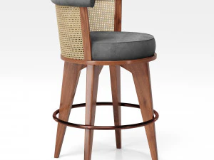 stool by wood tailors club 3D Model