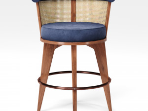 stool by wood tailors club Modelo 3D