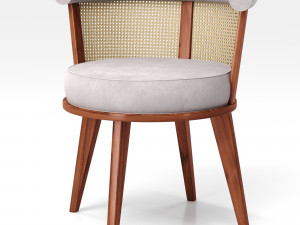 armchair by wood tailors club 3D Model