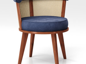 armchair by wood tailors club 3D Model