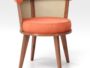 armchair by wood tailors club 3D Model
