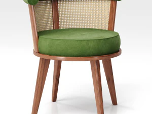 armchair by wood tailors club 3D Model