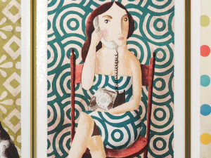art frames 46- жінки в кріслах 3D Модель