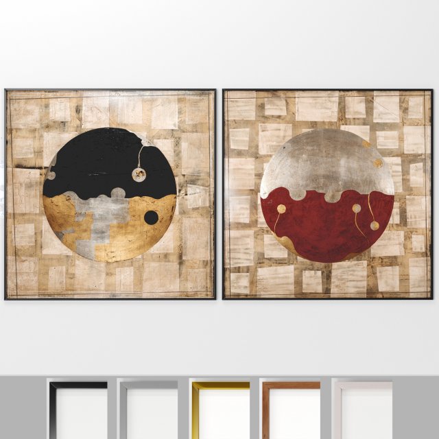art frams 49- crepsculo rojo and amarillo 3Dモデル .c4d .max .obj .3ds .fbx .stl .blend 