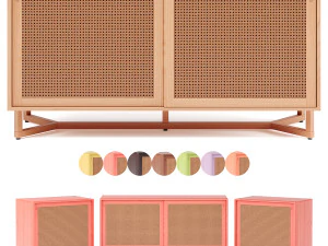 sidebar-no2- розіграш шведського столу за регульованим кольором 3D Модель