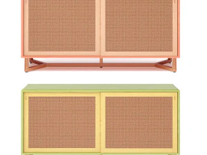 sidebar-no2- raffles buffet by adjustable color 3D Model