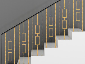 staircase 01 3D Model