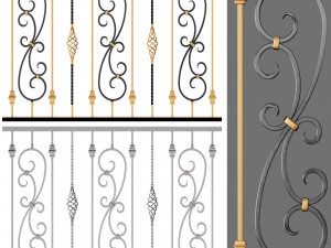 fencing 01 3D Model