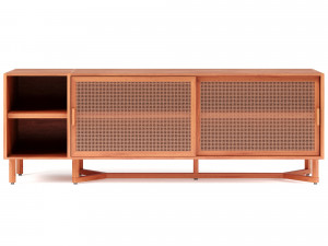 sidebar no4- sideboard with drawers by adjustable color 3D 模型
