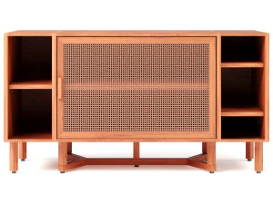 sidebar no4- sideboard with drawers by adjustable color 3D Model