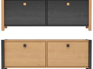 sidebar no6- woodman shoe cabinet 3D Model