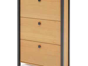 sidebar no6- woodman shoe cabinet 3Dモデル