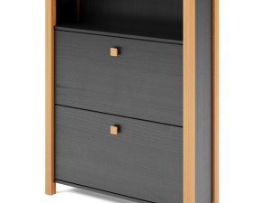 sidebar no6- woodman shoe cabinet 3Dモデル