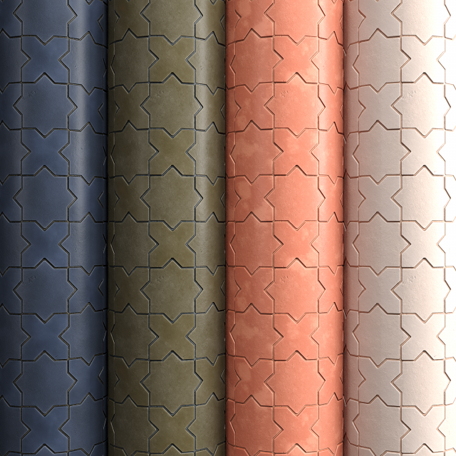 materials 2- tiles pbr CG テクスチャ .c4d .max .obj .3ds .fbx .stl .blend 