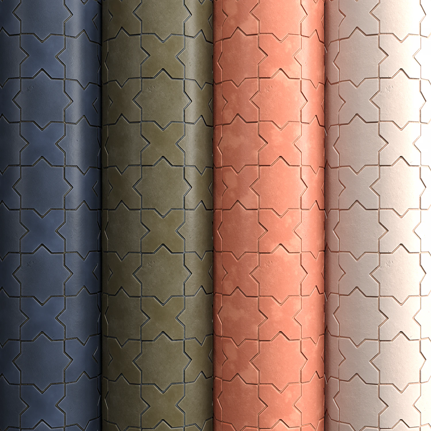materials 2- tiles pbr CG Textures .c4d .max .obj .3ds .fbx .stl .blend 