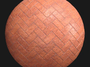 materials 4- brick tiles pbr CG Textures