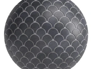materiais 6- telhas de escama de peixe pbr Texturas CG