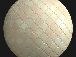 materials 6- fish scale tiles pbr CG Tekstury