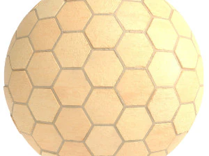 materials 10- hexagon tiles in 5 color CG Textures