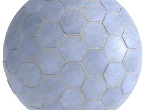 materials 10- hexagon tiles in 5 color CG Textures