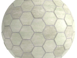 materials 10- hexagon tiles in 5 color CG Textures